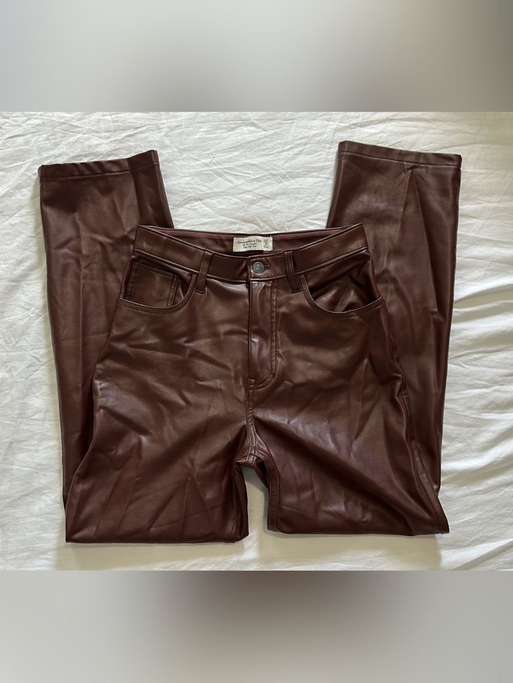 Abercrombie & Fitch Faux Leather Pants